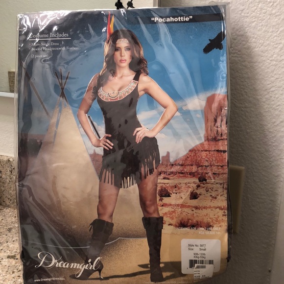 Pocahottie costume size S - Picture 1 of 5